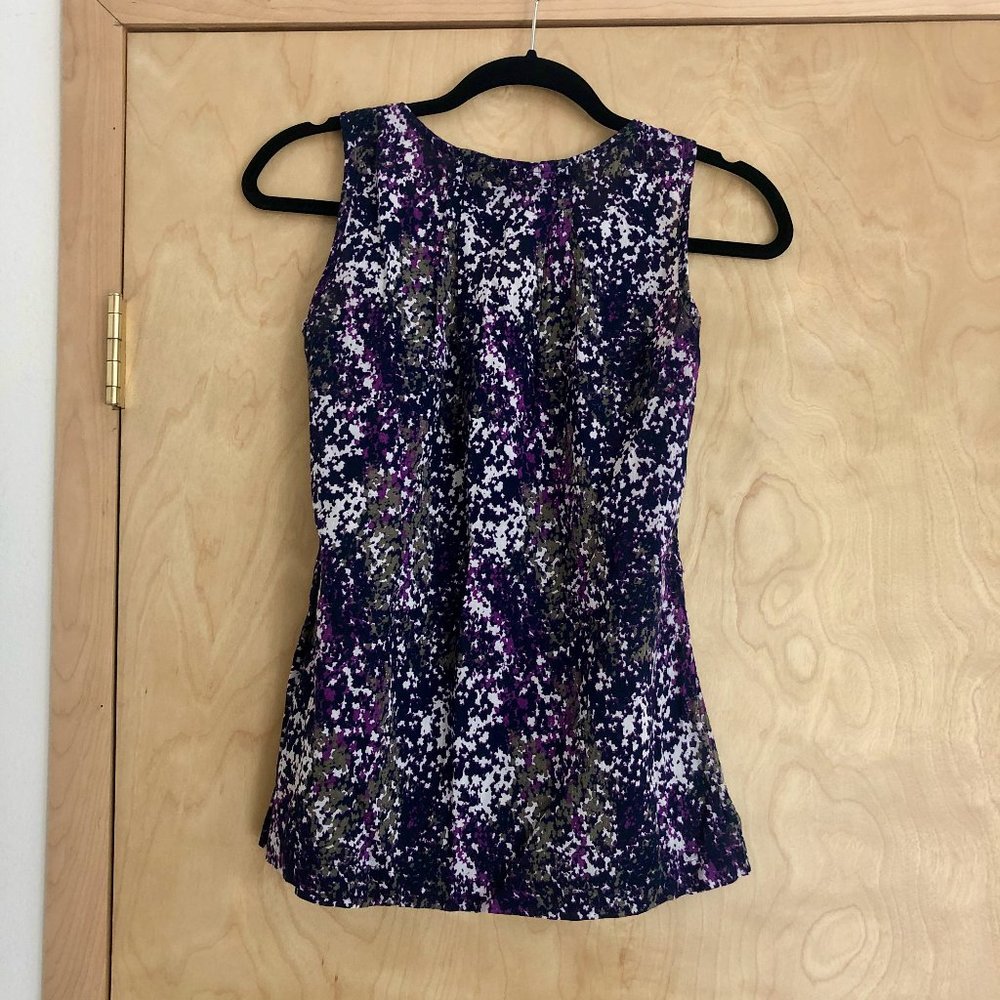 Eddie Bauer Women's Print Cotton Tank Top XS
